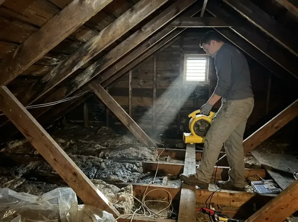 attic-water-damage-drying-proc-007 — frequently asked questions, Emergency Water Extraction & 24/7 Flood Response in Chillic…